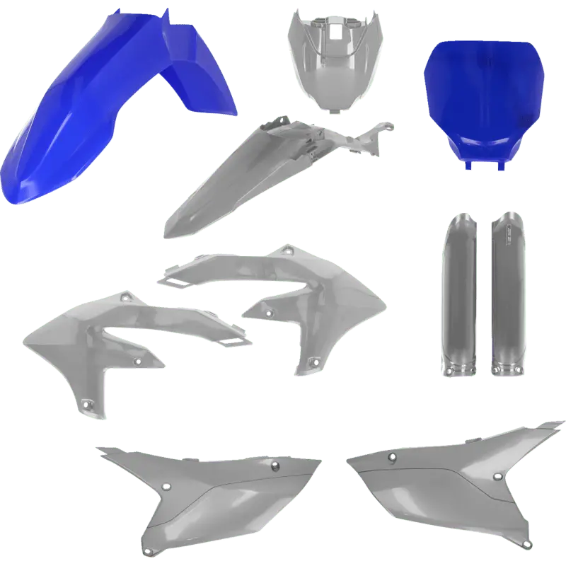 Acerbis Plastic Kit-Full Blue/Grey Yz250f:24-24, Yz450f/Fx:23-24 1