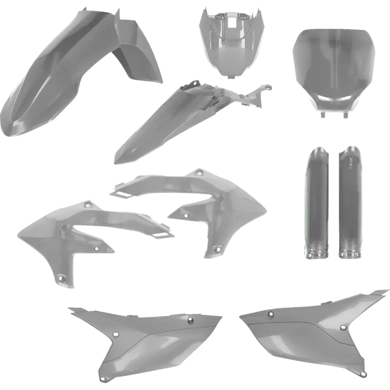 Acerbis Plastic Kit Full-Grey Yz250f:24-24, Yz450f/Fx:23-24 1