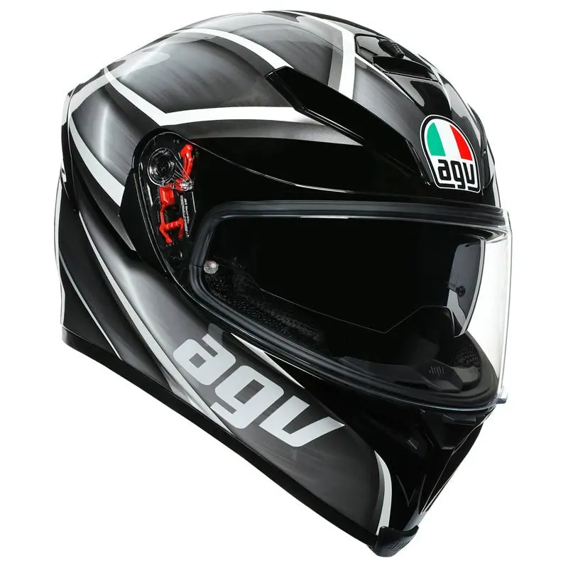 Agv K-5 Helmet Tempest Black/Silver 1