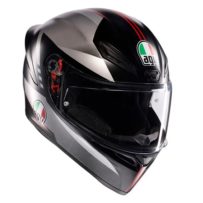 Agv K1 S Lap Matt Black/Grey/Red (L) 1