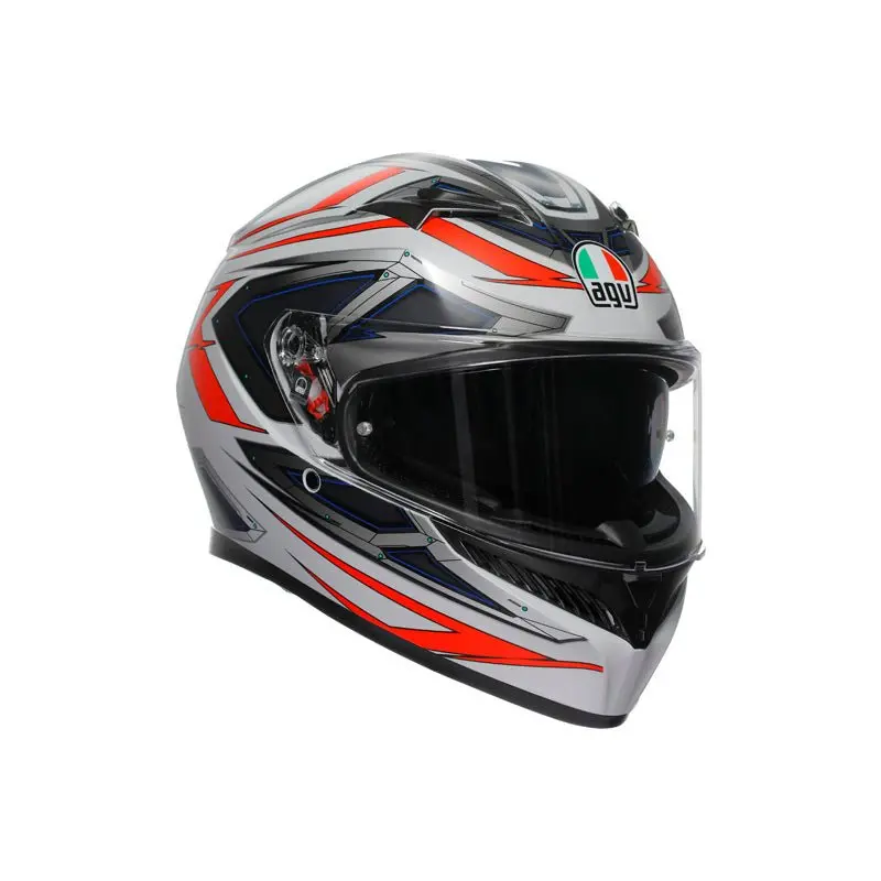 Agv K3 Space Matt White/Red Fluo (S) 1
