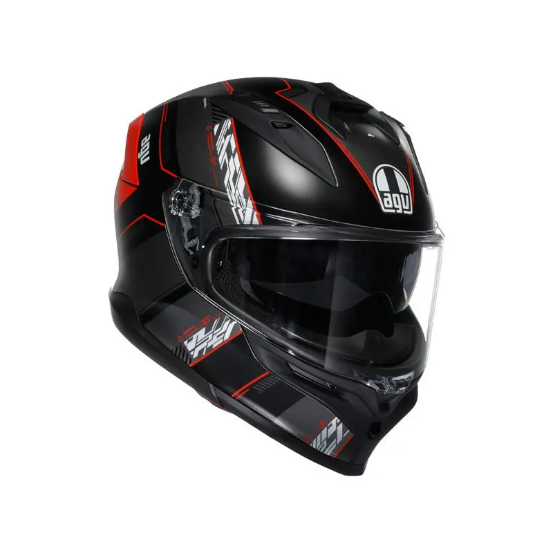 Agv K7 Kyber Black/Red Xs 1