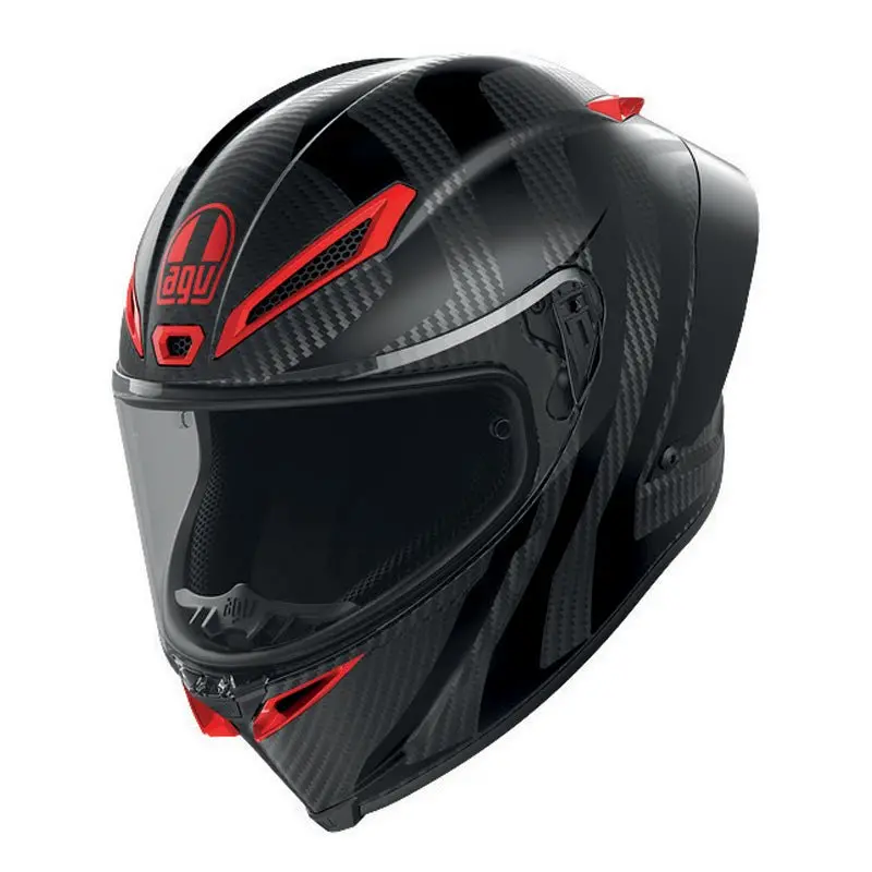Agv Pista Gp Rr Helmet Intrepido Carbon/Black/Red (L) 1