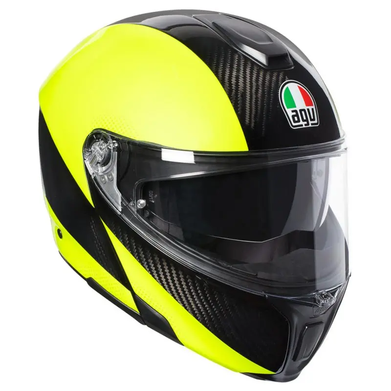 Agv Sportmodular Helmet Hi-Vis Carbon/Fluo Yellow (2Xl) 1
