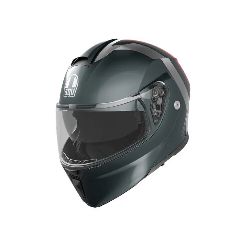 Agv Streetmodular Resia Grey/Black/Yellow 3