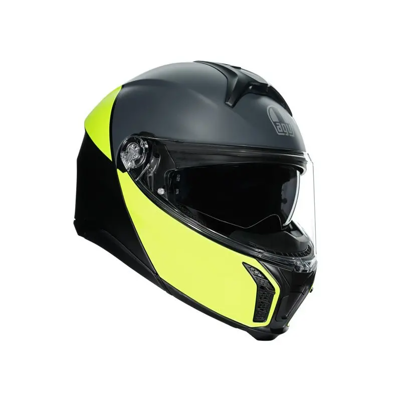 Agv Tourmodular Helmet Balance Grey/Fluo Yellow/Black (2Xl) 1