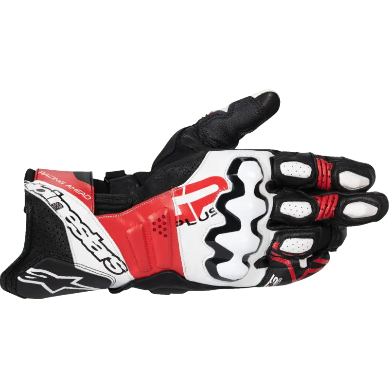 Alpinestars Glove Gp+ R V3 Lthr Bk/Wt/Brt 1