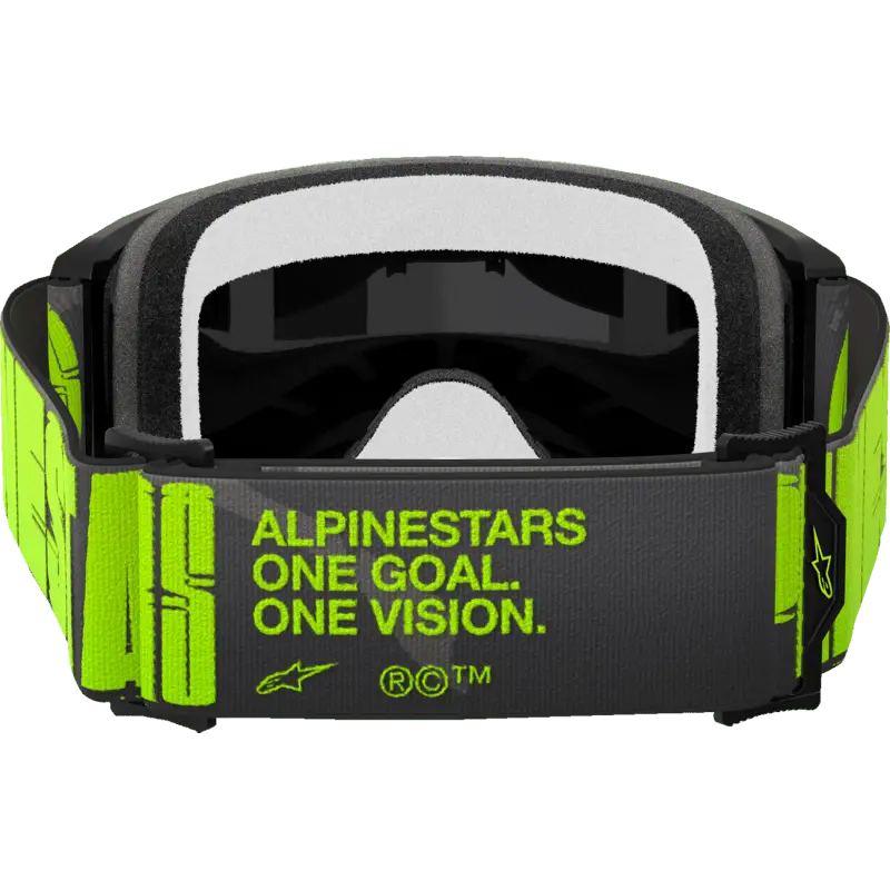 Alpinestars Goggle Vision 5 Hollow Chr/Ylw Fluo.Mir 1