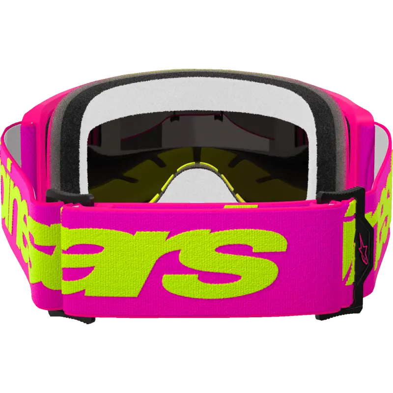 Alpinestars Goggle Vision 5 Wordmark Pnk/Ylw/Mir 1