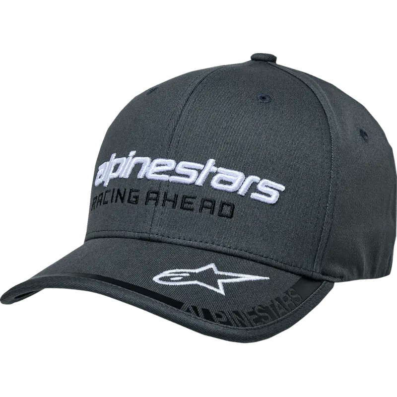 Alpinestars CRV Bill Cap in Charcoal and Black