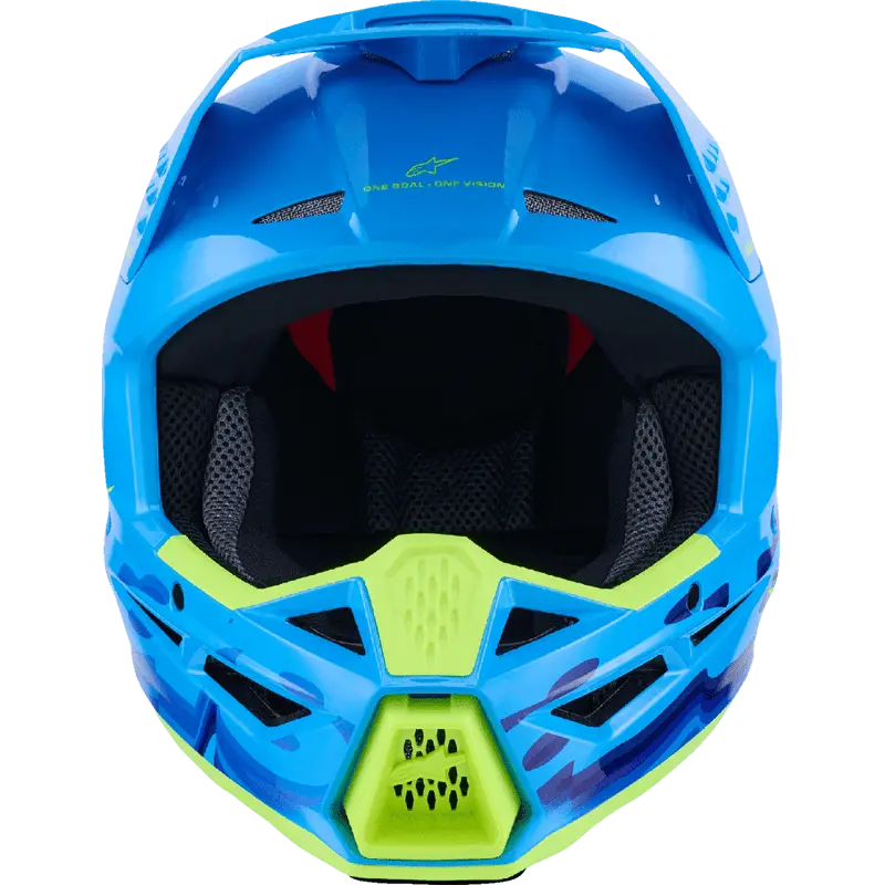 Alpinestars Helmet Sm3 Force Cyan 1