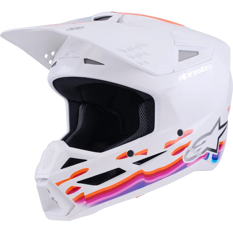 Alpinestars Helmet Sm3 Force White-Gloss 1