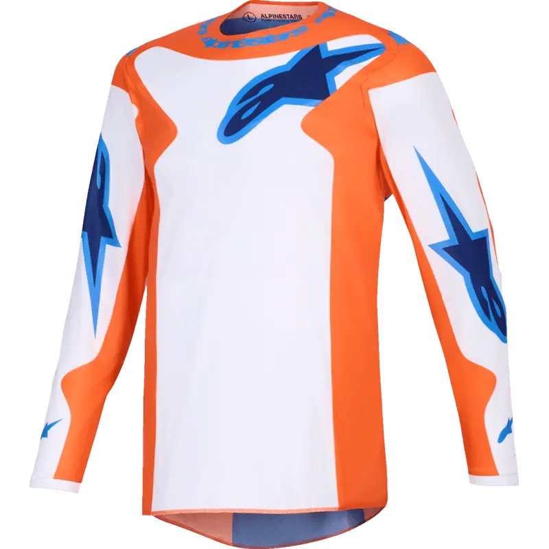 Alpinestars Jersey Fluid Grid Oran/Blue 1