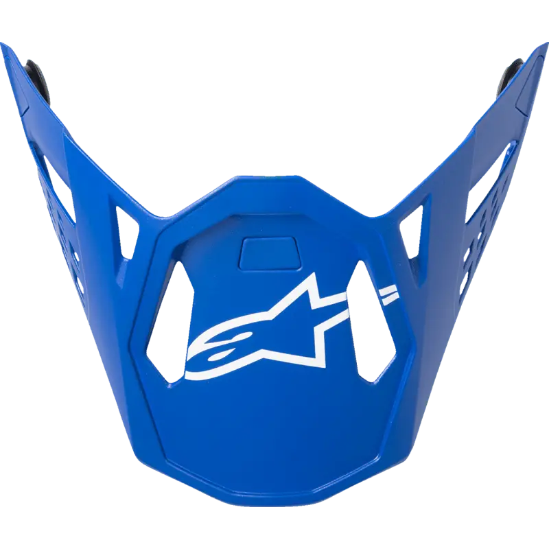 Alpinestars Visor S-M10 Flood Blue/Blk-Carb 1