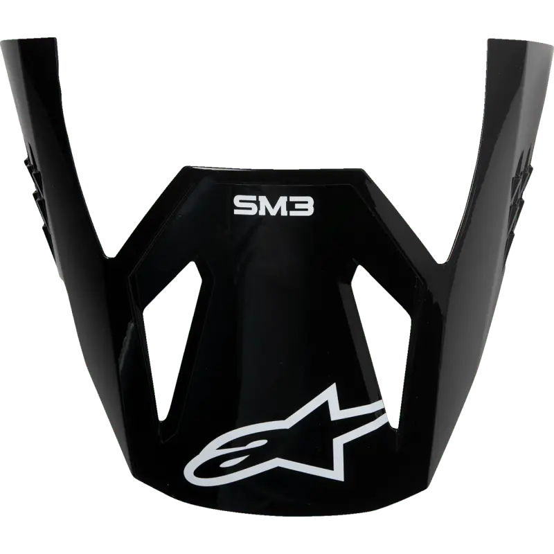 Alpinestars Visor Sm3 Black-Gloss 1