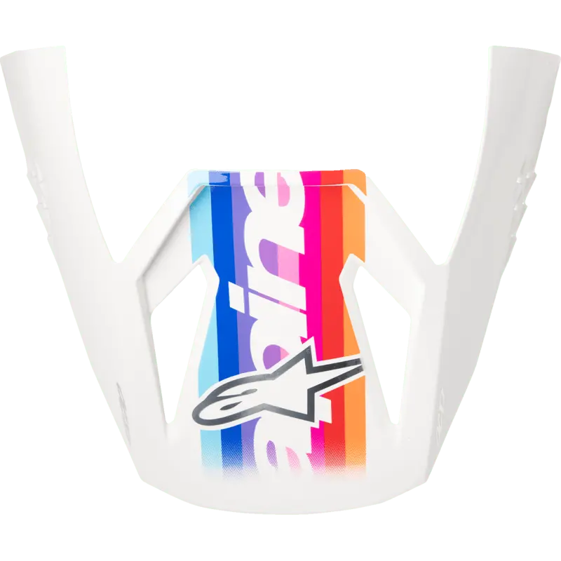 Alpinestars Visor Sm3 Force White-Gloss 1