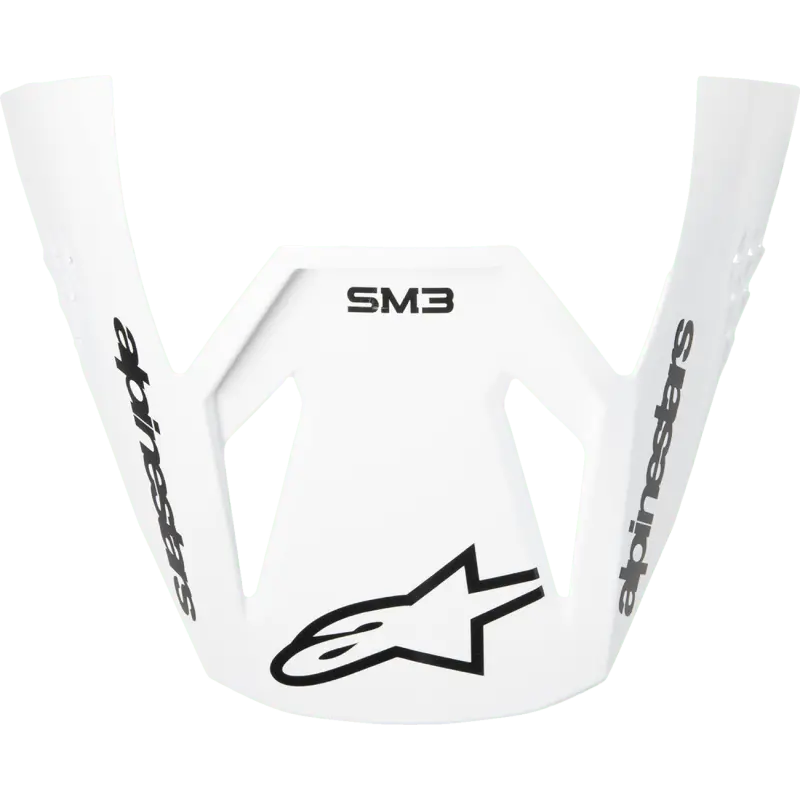 Alpinestars Visor Sm3 White-Gloss 1