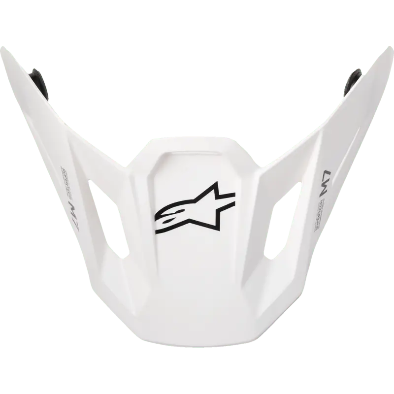 Alpinestars Visor Sm7 White-Gloss 1