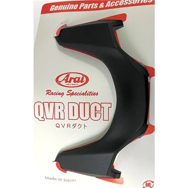 Arai Duct Set Qvr Metal Bk Frost 1