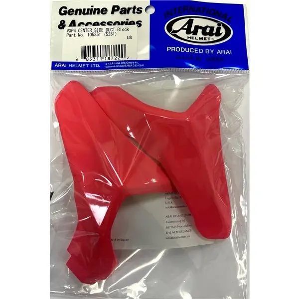 Arai Duct Center Side Vxp4 Block (10-5351) 1