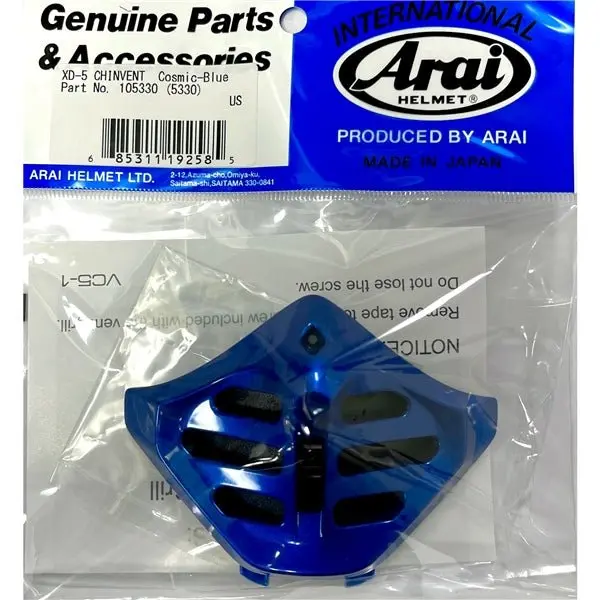 Arai Chin Vent Xd-5 Cosmic Bl 1