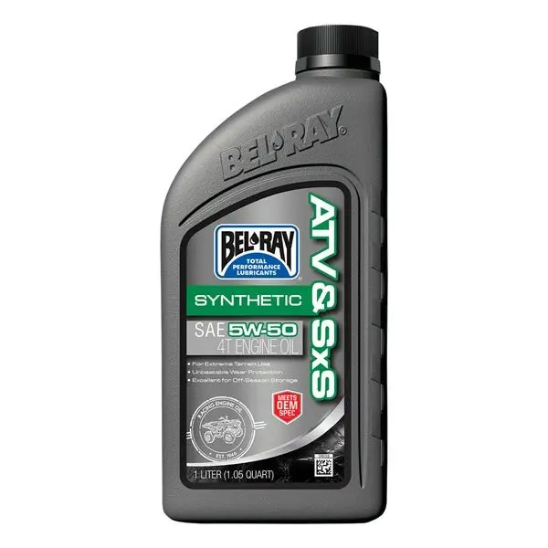 Bel-Ray Synthetic Atv/Sxs 4T Engine Oil 5W50 (1L) 1