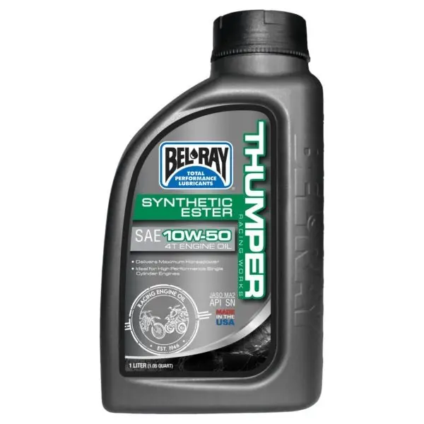 Bel-Ray Synthetic Thumper Racing Works 4T Engine Oil 10W50 (1L) 1