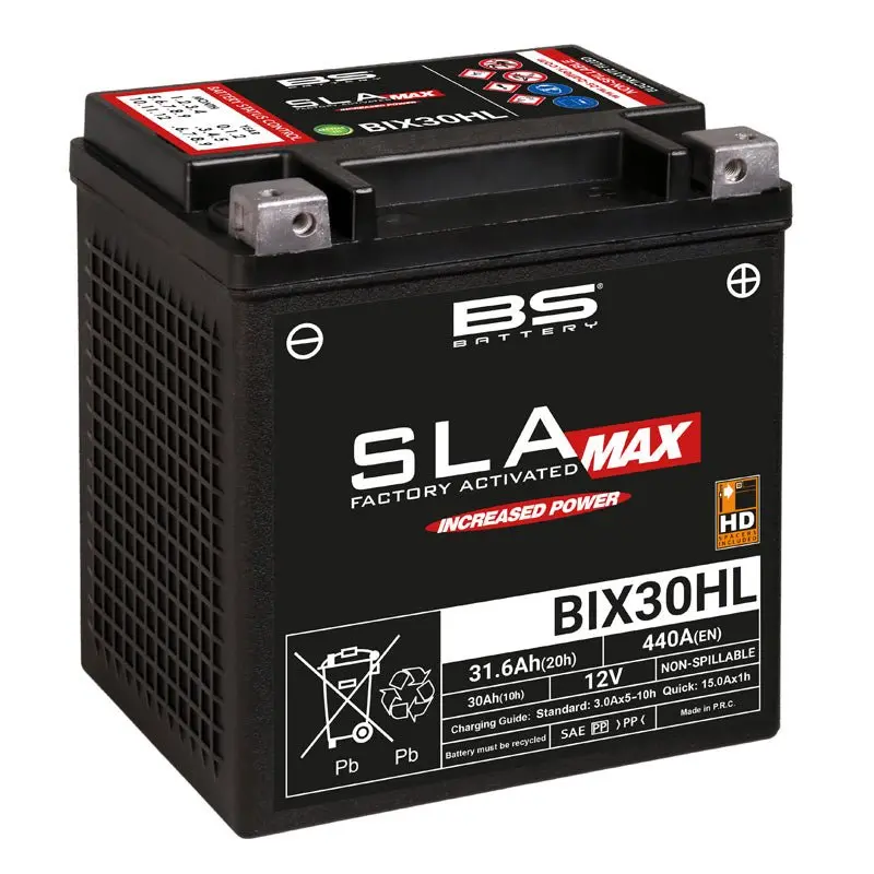 Bs Battery Bix30hl Sla Max, Factory Activited 12V Battery 1