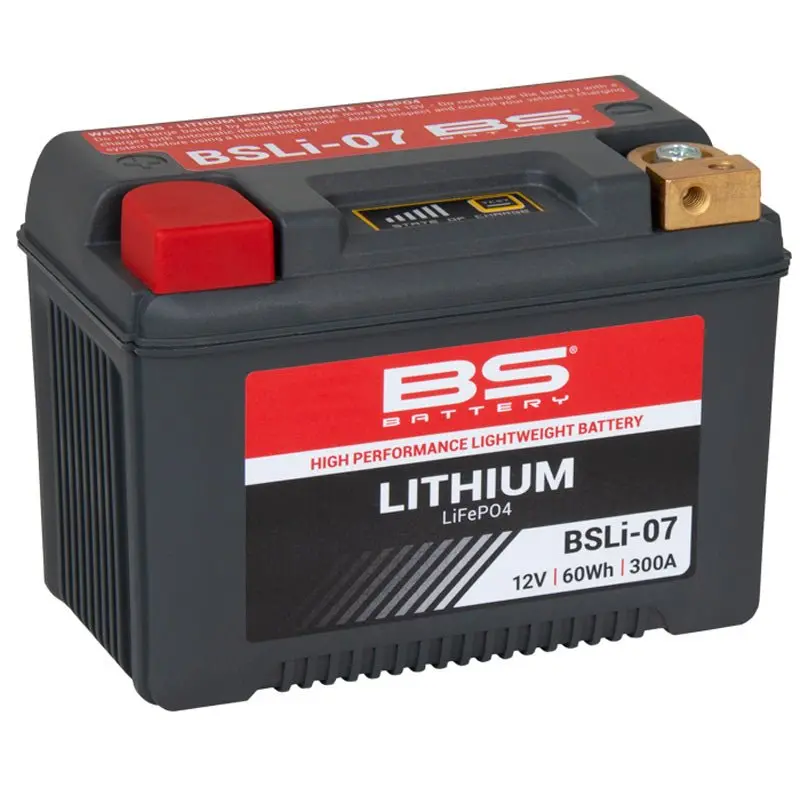 Bs Battery Bsli-07 12V Lithium Battery 1