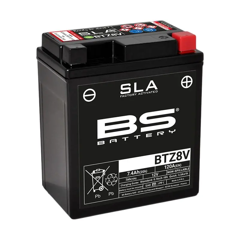 Bs Battery Ytz8v (Btz8v) 1