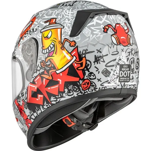 Ckx Rr24y Full Face Helmet 3
