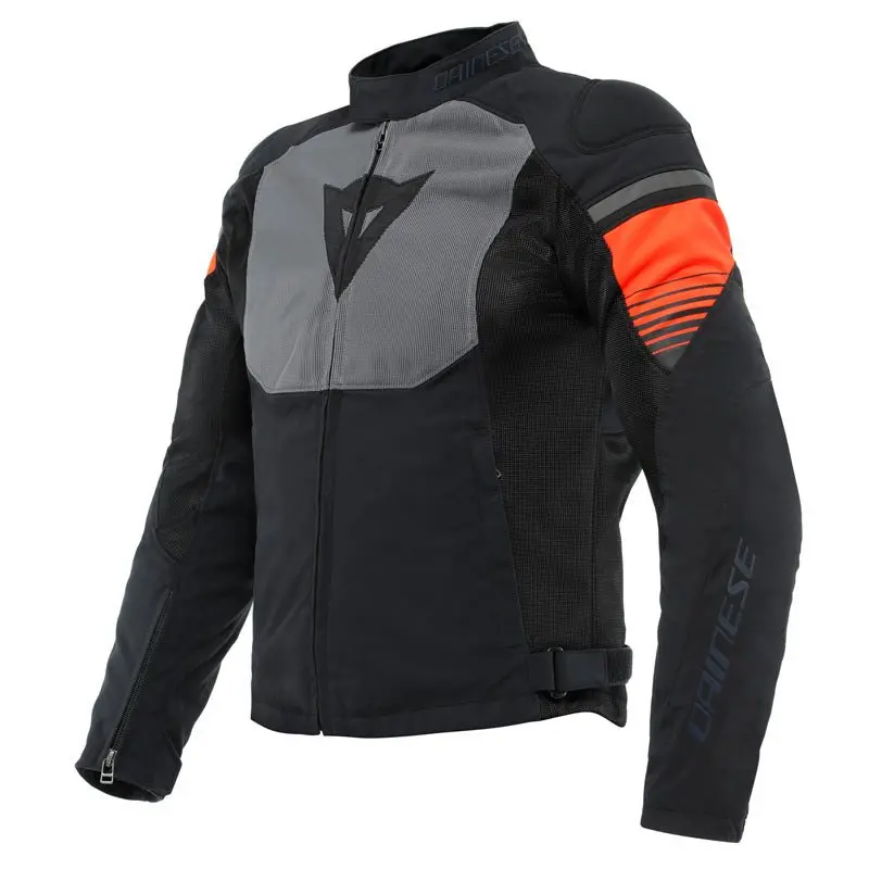 Dainese Air Fast Tex Jacket Black/Gray/Fluo-Red (62) 1