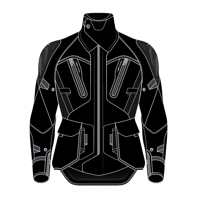 Dainese Antartica 2 Gtx Jacket Light-Gray/Black (62) 1