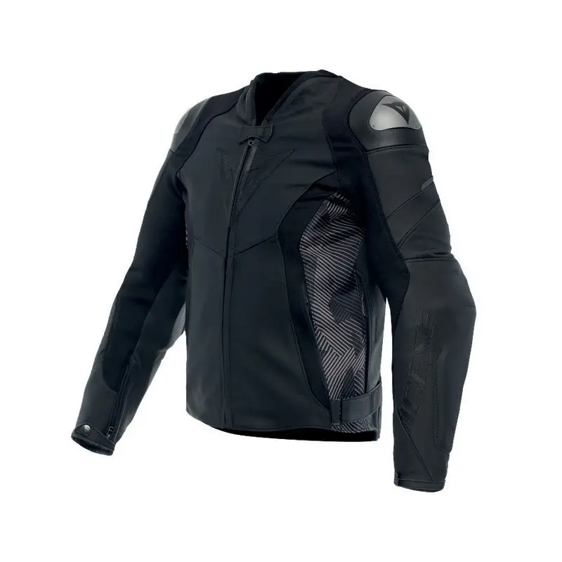 Dainese Avro 5 Leather Jacket 44 (Black/Anthracite) 1
