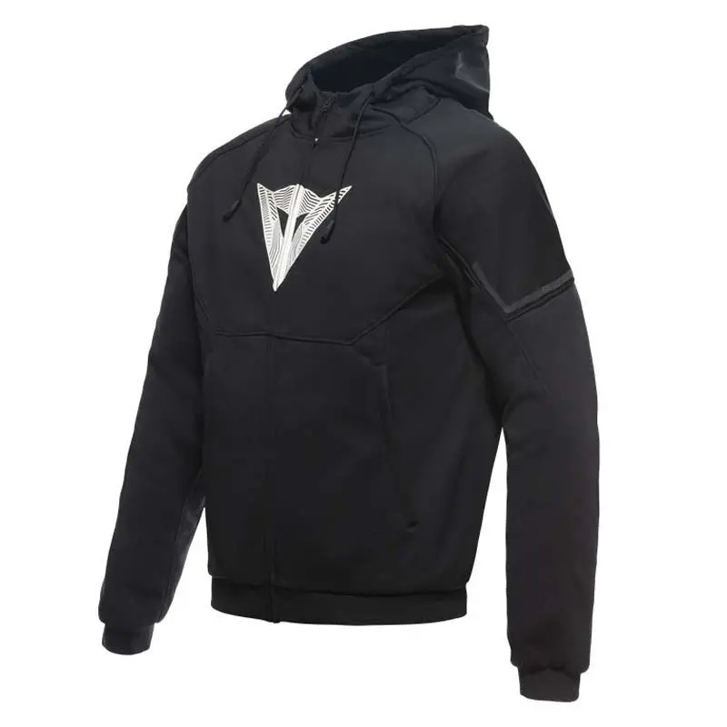 Dainese Daemon-X Safety Hoodie Full Zip Green/Black 56 1