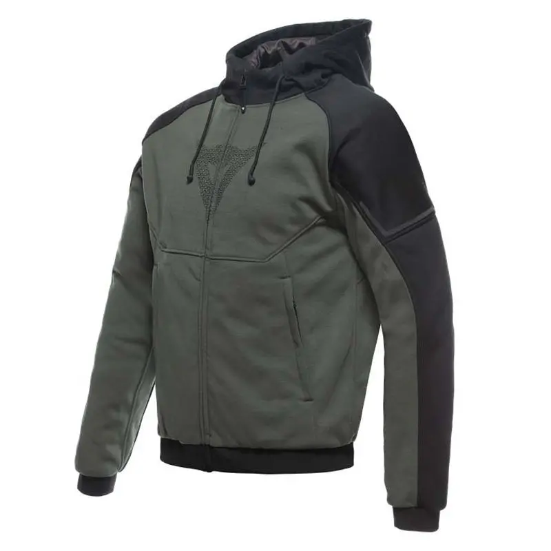 Dainese Daemon-X Safety Hoodie Full Zip Green/Black 58 1