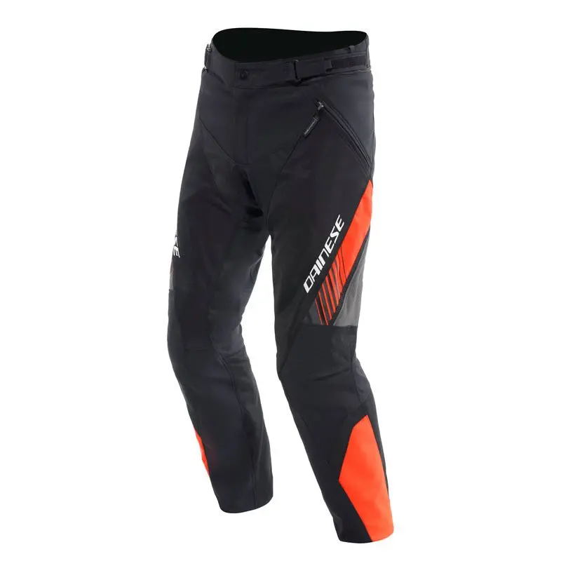 Dainese Drake 2 Air Absolutshell Pants Black/Red-Fluo (56) 1