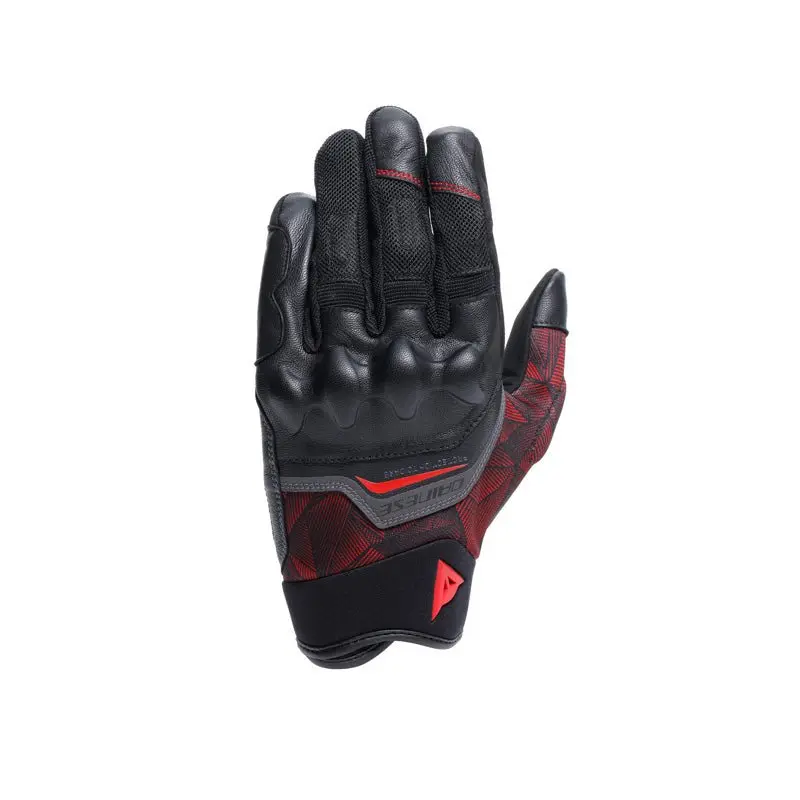 Dainese Ermex Gloves Black/Red Lava Xs 1