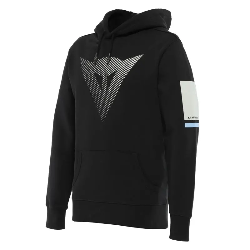 Dainese Fade Hoodie Black/Cool-Gray/White (2Xl) 1