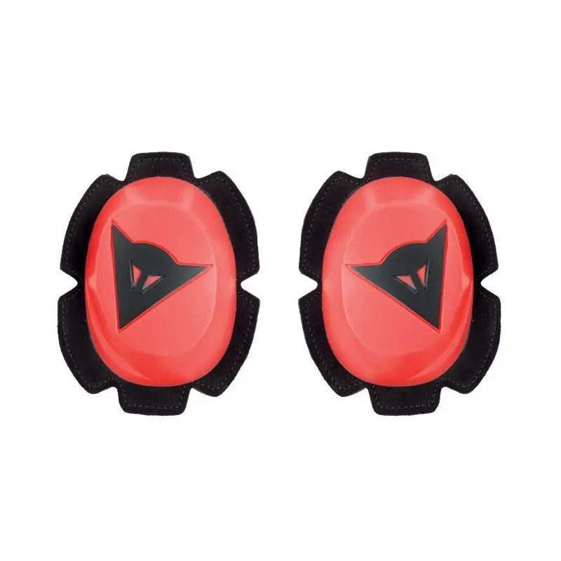 Dainese Pista Rain Knee Slider Fluo-Red/Black 2