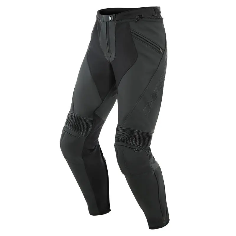 Dainese Pony 3 Leather Pants Matte Black (60) 1