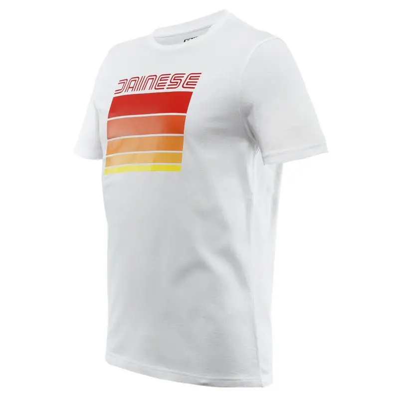 Dainese Stripes T-Shirt Black/White (2Xl) 1