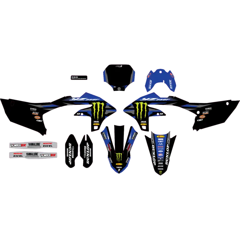 D'cor Visuals Cmplt Kit 23.5/24 Monster Star Yam Yzf 250 (24) Bg 1
