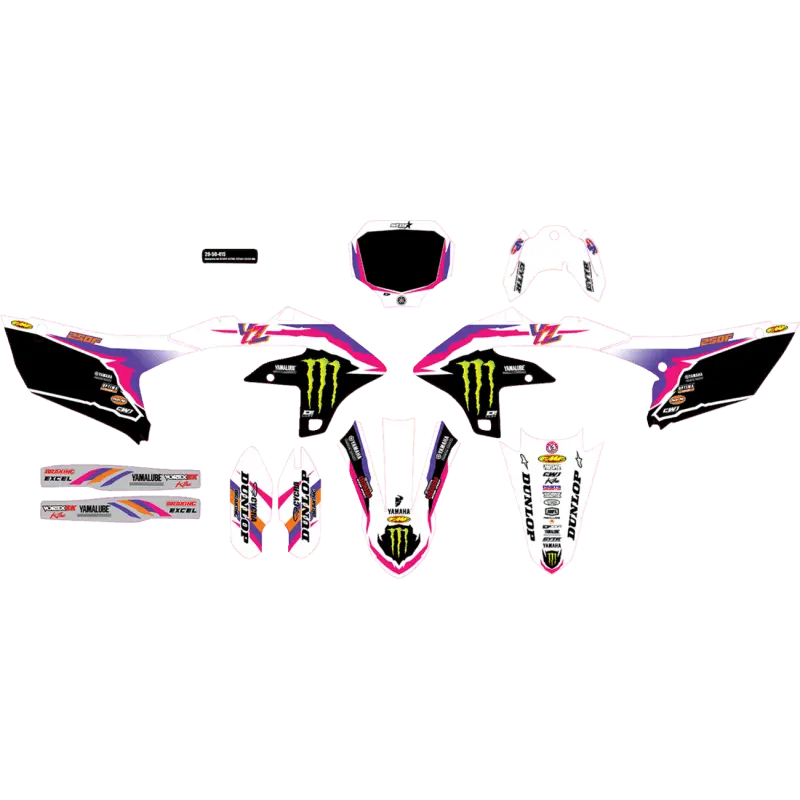 D'cor Visuals Cmplt Kit 93 Mey Retro Star Yzf 250 (24) Bg 1