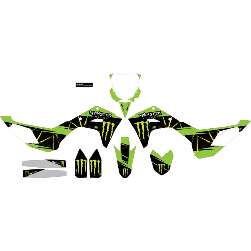 D'cor Visuals Cmplt Kit Monster Energy Slash K 450 (24) Bg 1
