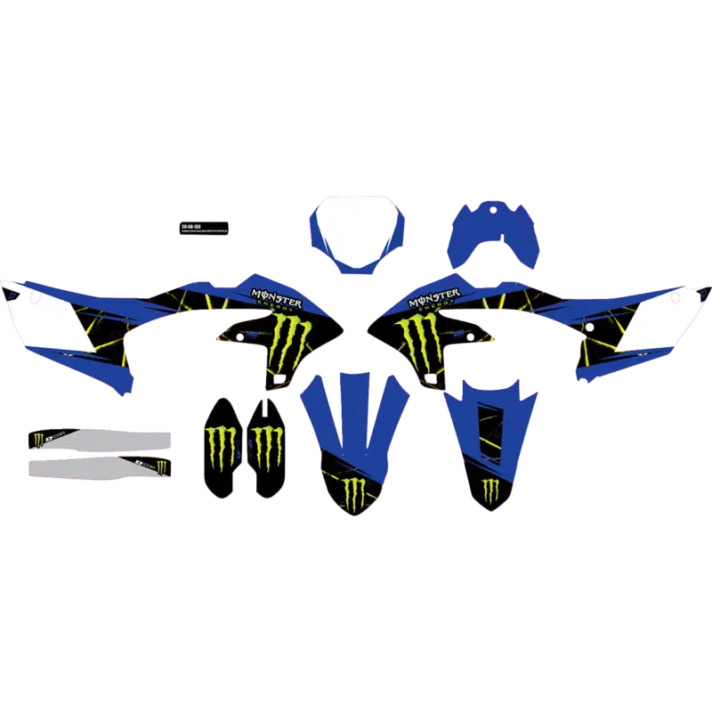 D'cor Visuals Cmplt Kit Monster Energy Slash Yzf250 (24) 450 (23-24) Bg 1