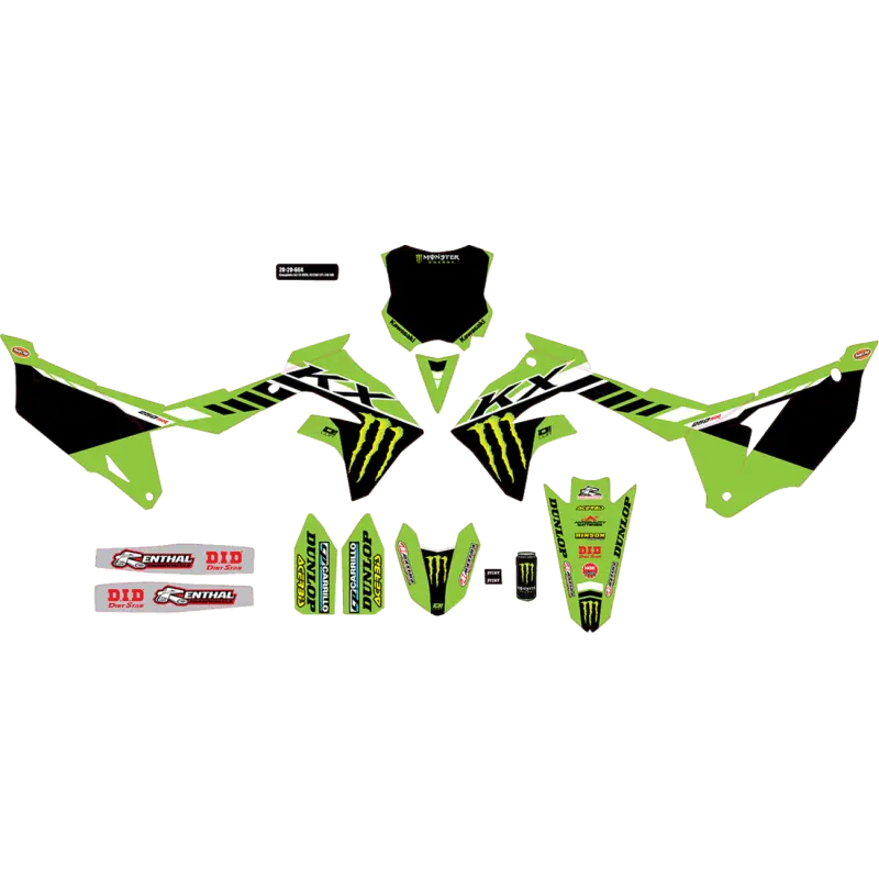 D'cor Visuals Complete Kit 24 Mek Kx 250F (21-24) Bg 1