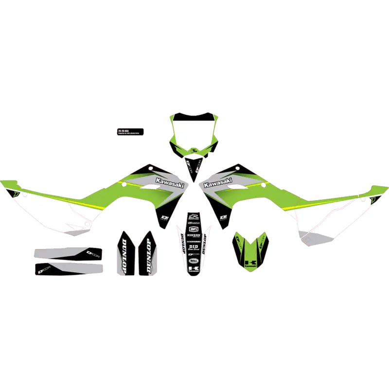 D'cor Visuals Complete Kit Cor9 Kaw Kx 450 (24) Bg 1