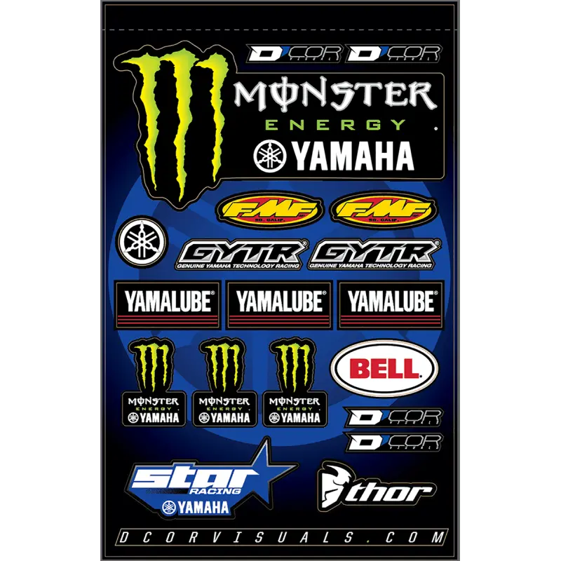 D'cor Visuals Decal Sheet Star Yam Mon 1