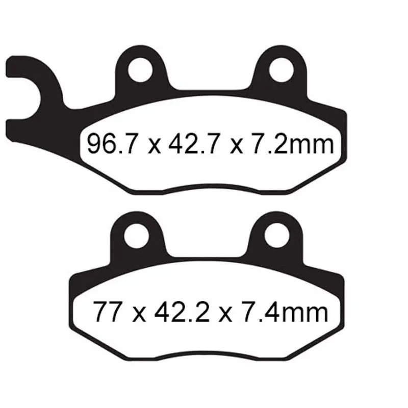Demon Brake Pads Sintered (Fa135r) 1
